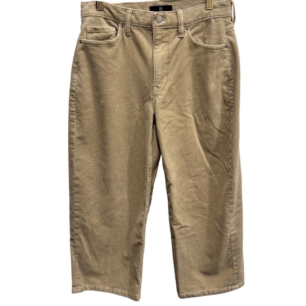 Banana Republic Petite Corduroy Pants Size 28P – Beige‎ Straight Crop